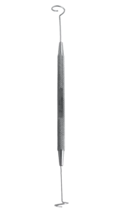 Ophthalmic Double Ended Pigtail Probe - Eye Surgical Instrument